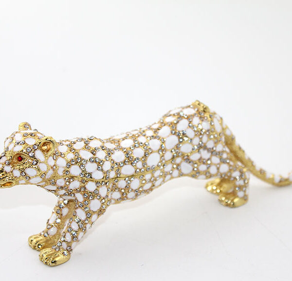 Swarovski Taşlı Tekli Leopar Model 5