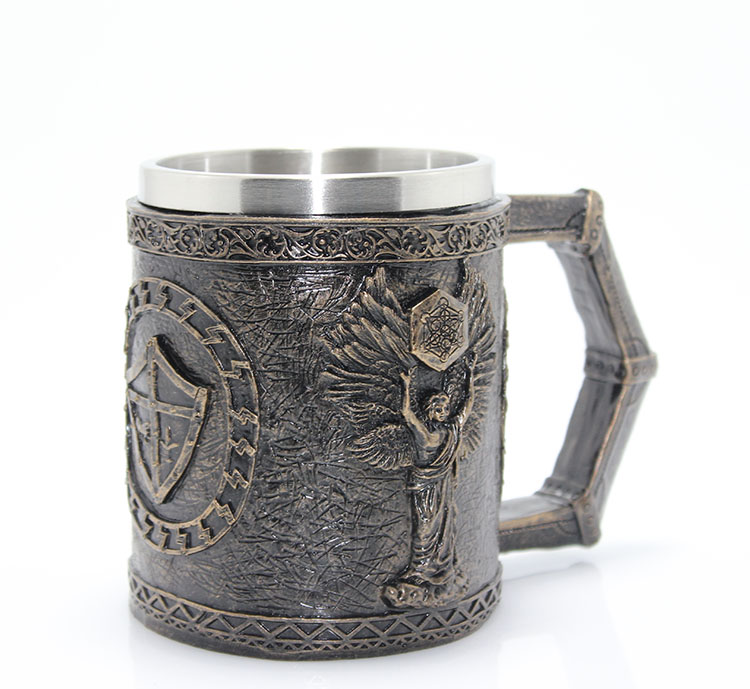 Tasarım Paslanmaz Çelik Kupa Bardak