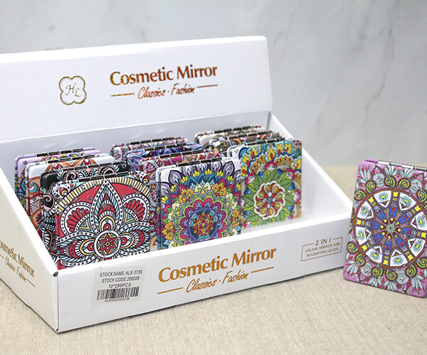 Taşlı El Aynası Dikdörtgen İnce Model 1