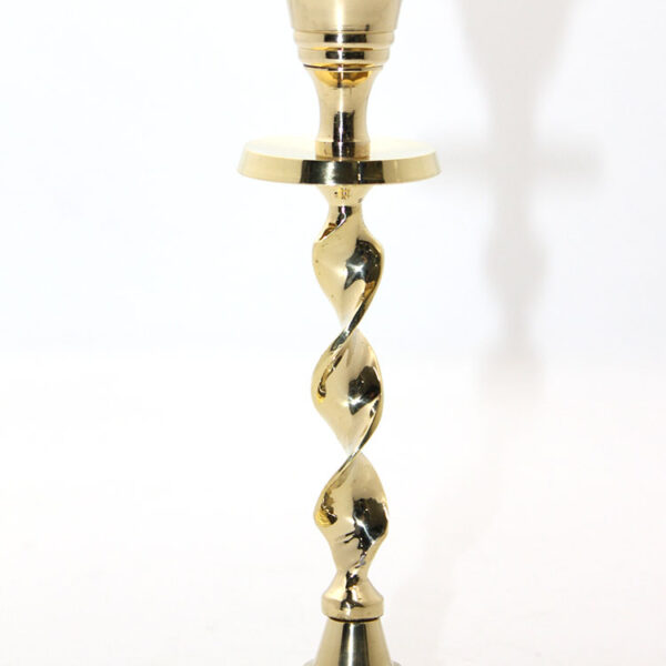 Tekli Pirinç Şamdan Model 2