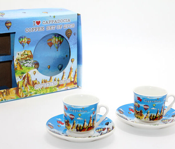 Yöresel İkili Fincan Seti Model 4