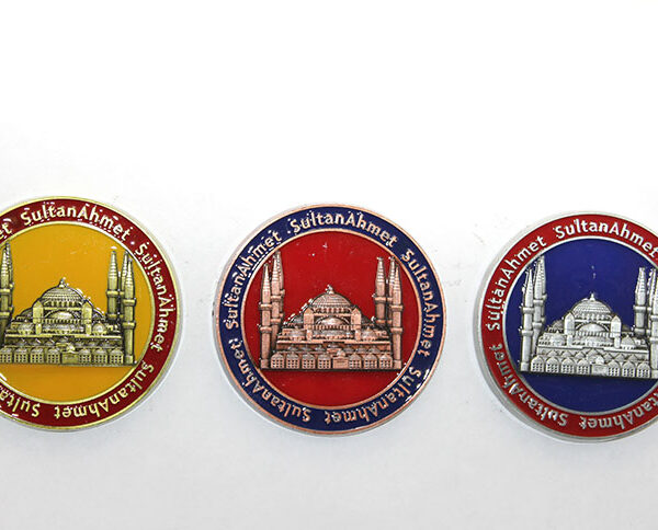Yöresel Sultanahmet Magnet Yuvarlak Tasarım